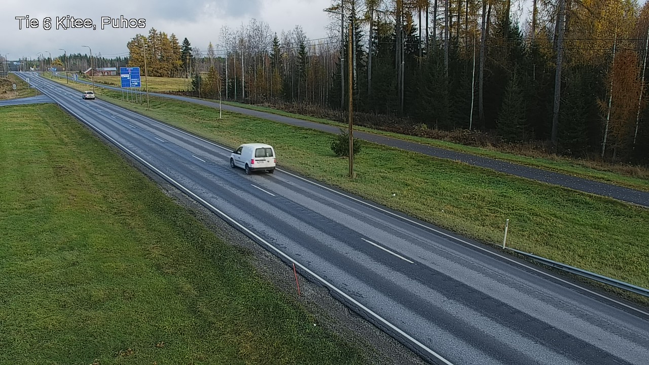 Kelikamerat Kuva Tie 6 Kitee, Puhos, Kitee, Pohjois-Karjala