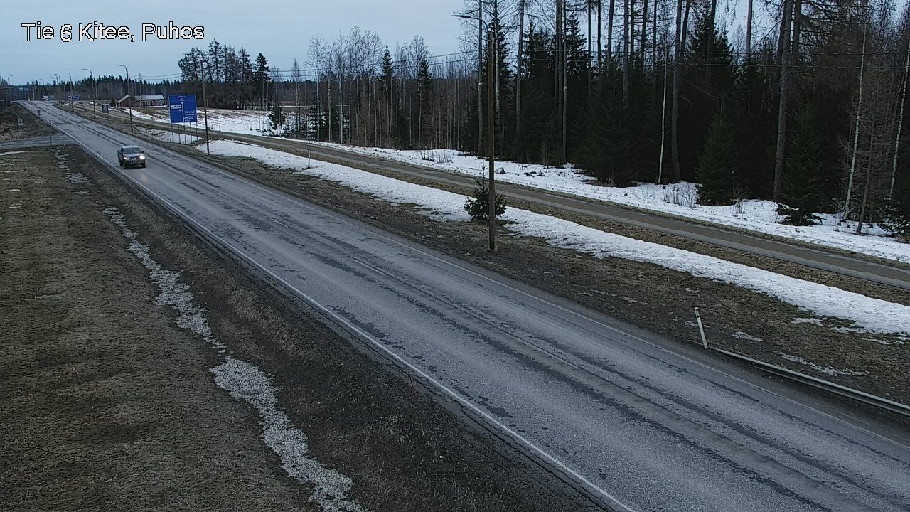Kelikamerat Kuva Tie 6 Kitee, Puhos, Kitee, Pohjois-Karjala