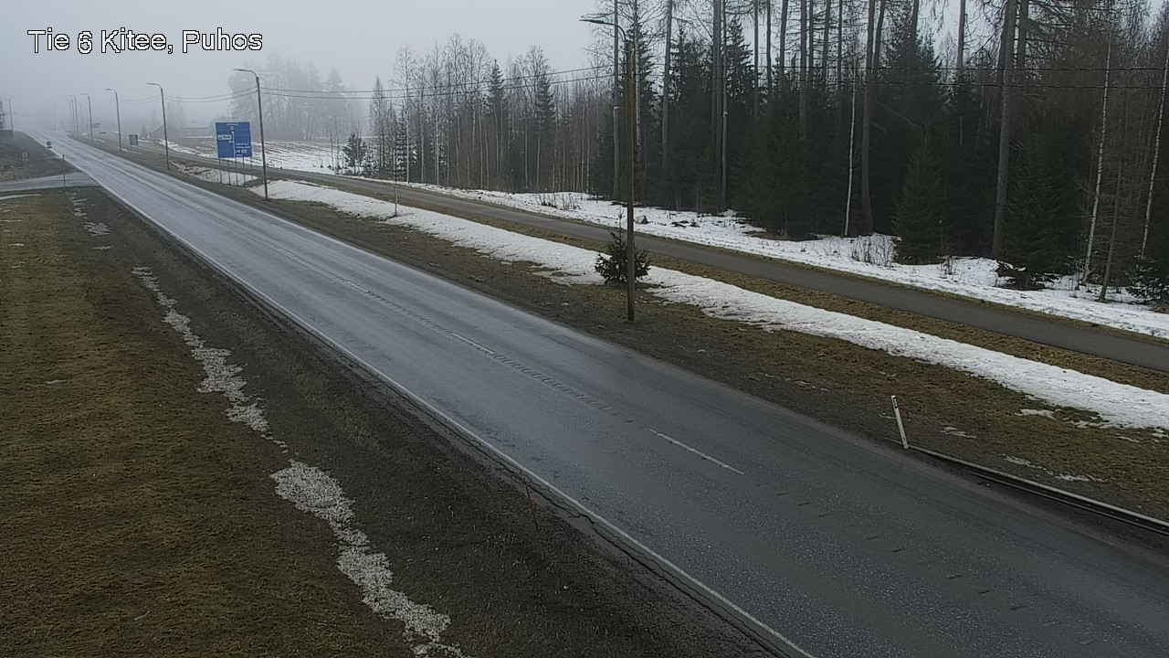 Kelikamerat Kuva Tie 6 Kitee, Puhos, Kitee, Pohjois-Karjala