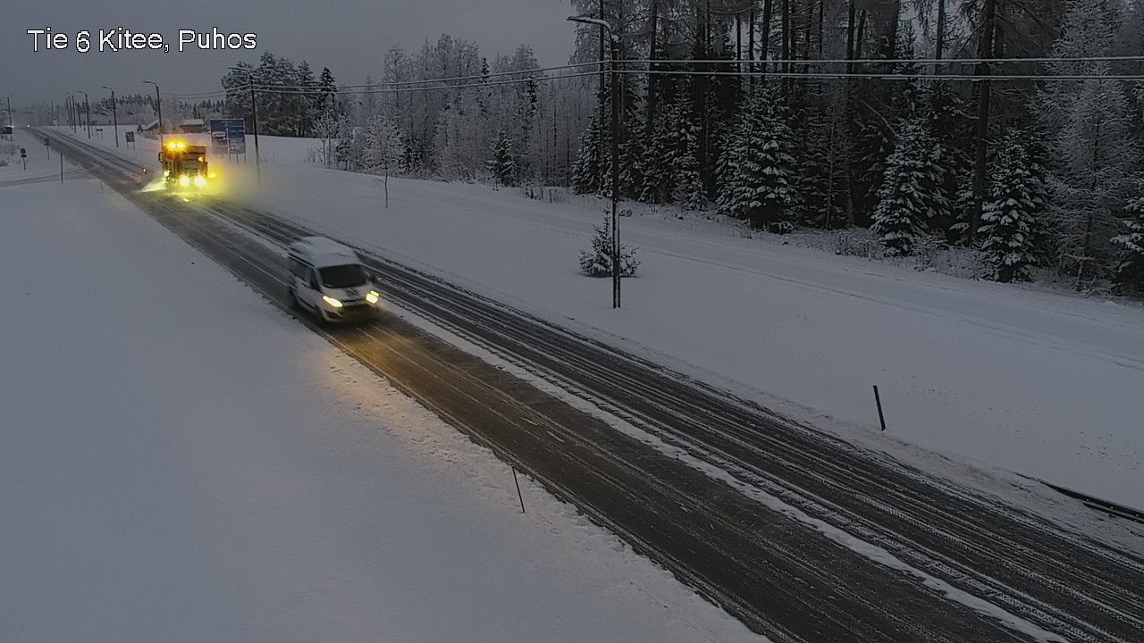 Kelikamerat Kuva Tie 6 Kitee, Puhos, Kitee, Pohjois-Karjala