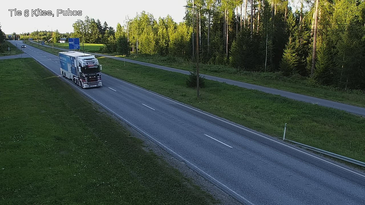 Kelikamerat Kuva Tie 6 Kitee, Puhos, Kitee, Pohjois-Karjala