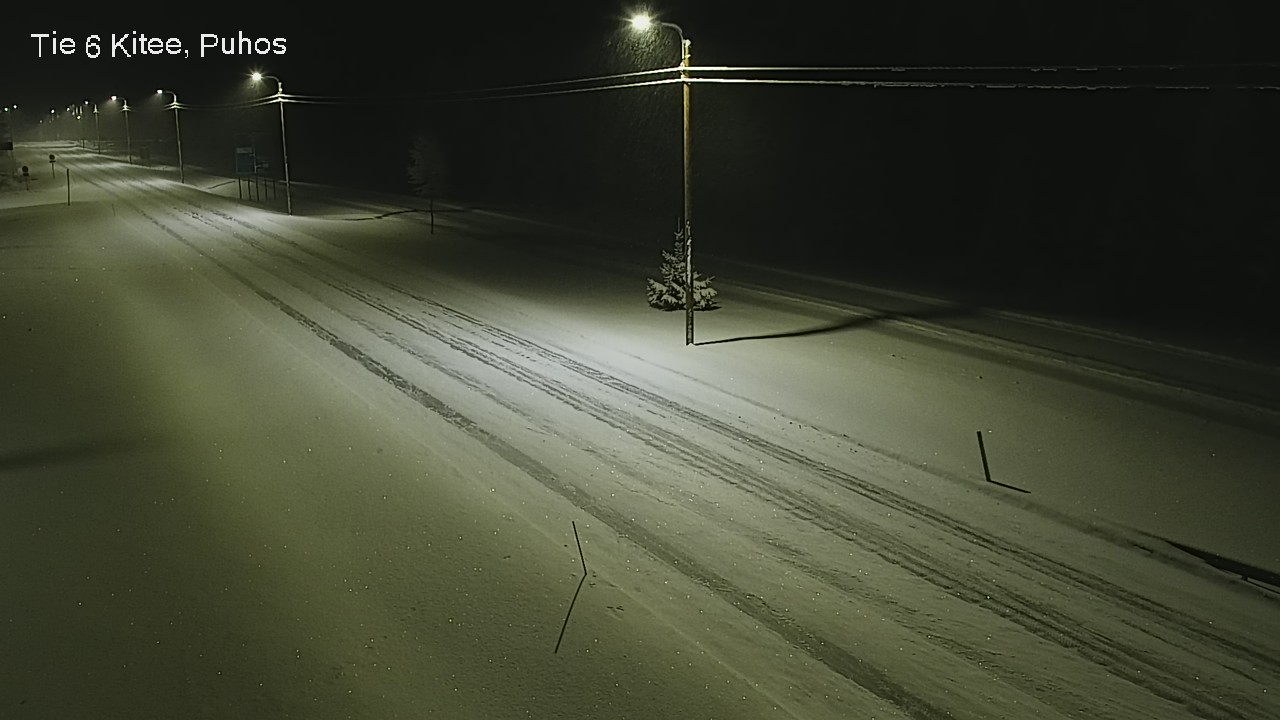 Kelikamerat Kuva Tie 6 Kitee, Puhos, Kitee, Pohjois-Karjala