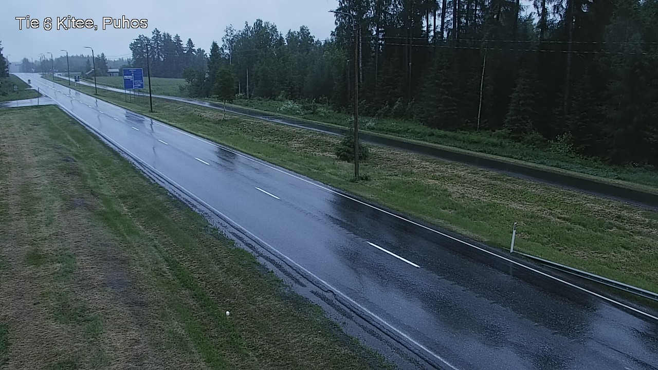 Kelikamerat Kuva Tie 6 Kitee, Puhos, Kitee, Pohjois-Karjala