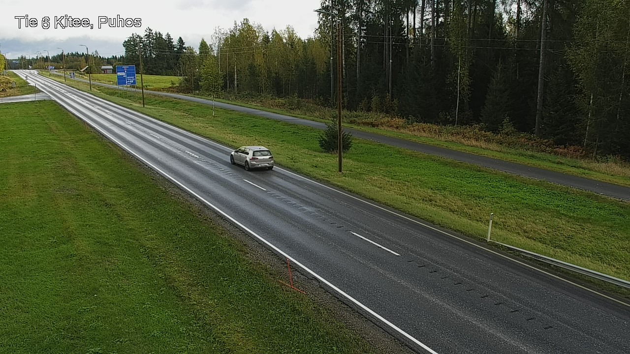 Kelikamerat Kuva Tie 6 Kitee, Puhos, Kitee, Pohjois-Karjala