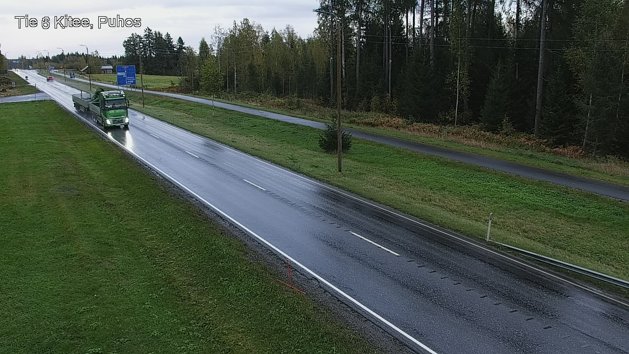 Kelikamerat Kuva Tie 6 Kitee, Puhos, Kitee, Pohjois-Karjala