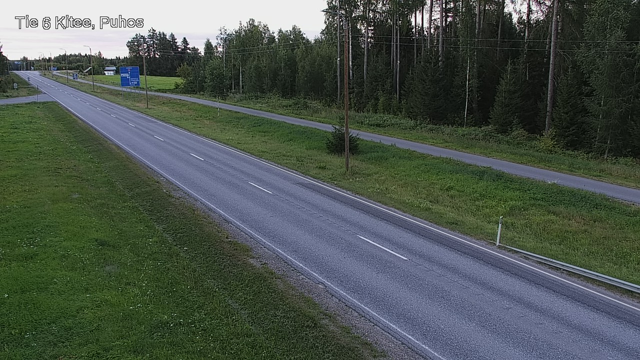 Kelikamerat Kuva Tie 6 Kitee, Puhos, Kitee, Pohjois-Karjala