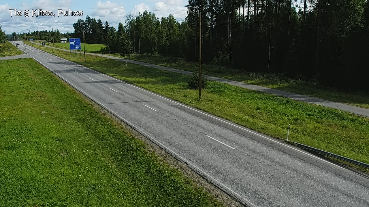 Kelikamerat Kuva Tie 6 Kitee, Puhos, Kitee, Pohjois-Karjala