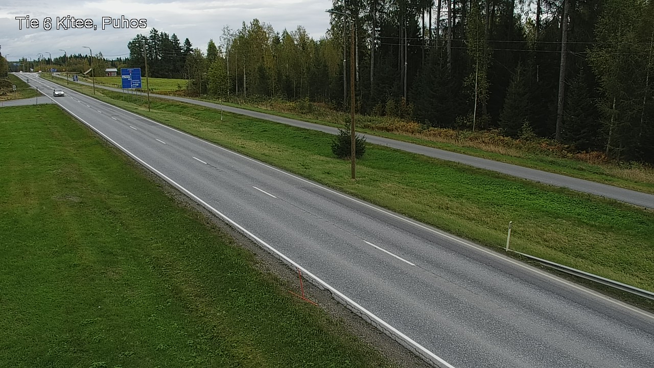 Kelikamerat Kuva Tie 6 Kitee, Puhos, Kitee, Pohjois-Karjala
