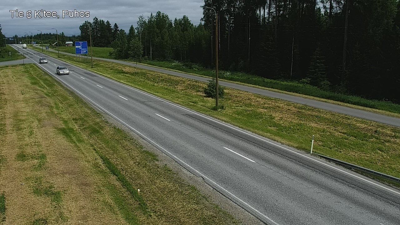 Kelikamerat Kuva Tie 6 Kitee, Puhos, Kitee, Pohjois-Karjala