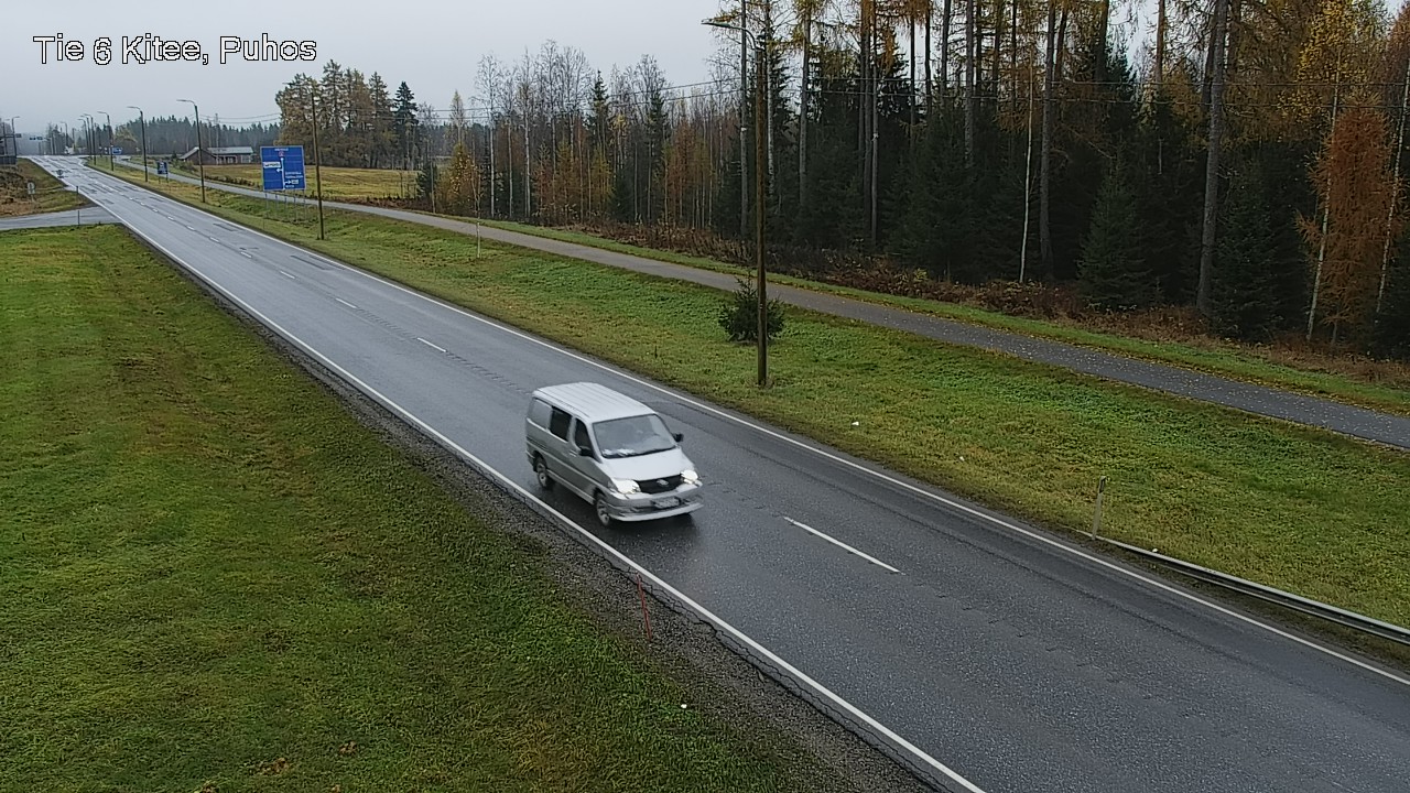 Kelikamerat Kuva Tie 6 Kitee, Puhos, Kitee, Pohjois-Karjala