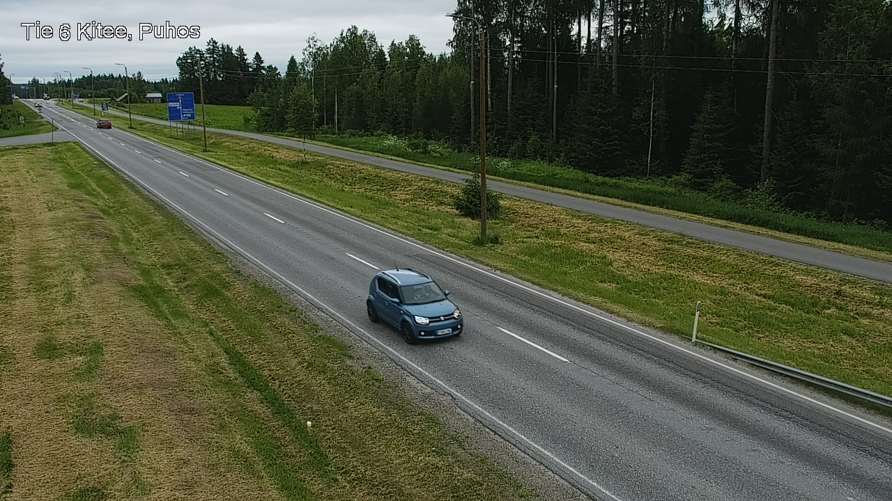 Kelikamerat Kuva Tie 6 Kitee, Puhos, Kitee, Pohjois-Karjala