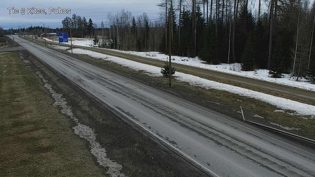 Kelikamerat Kuva Tie 6 Kitee, Puhos, Kitee, Pohjois-Karjala