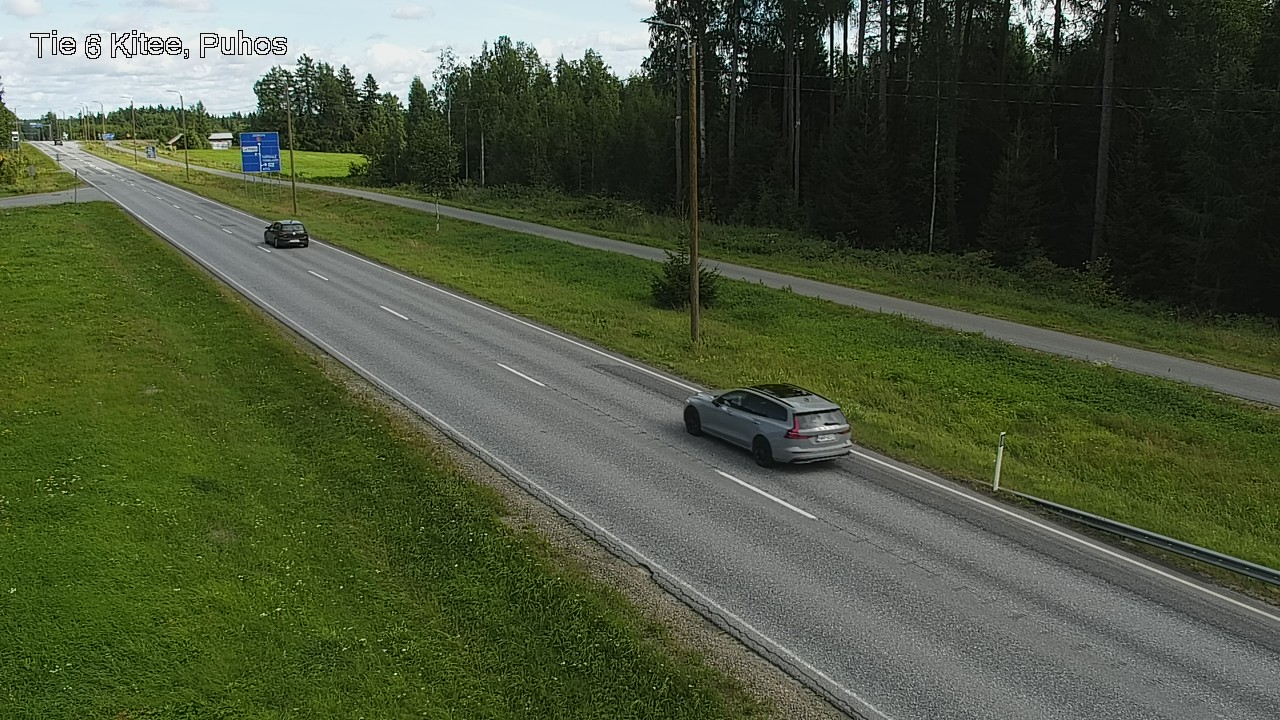 Kelikamerat Kuva Tie 6 Kitee, Puhos, Kitee, Pohjois-Karjala