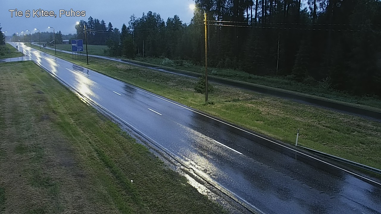 Kelikamerat Kuva Tie 6 Kitee, Puhos, Kitee, Pohjois-Karjala