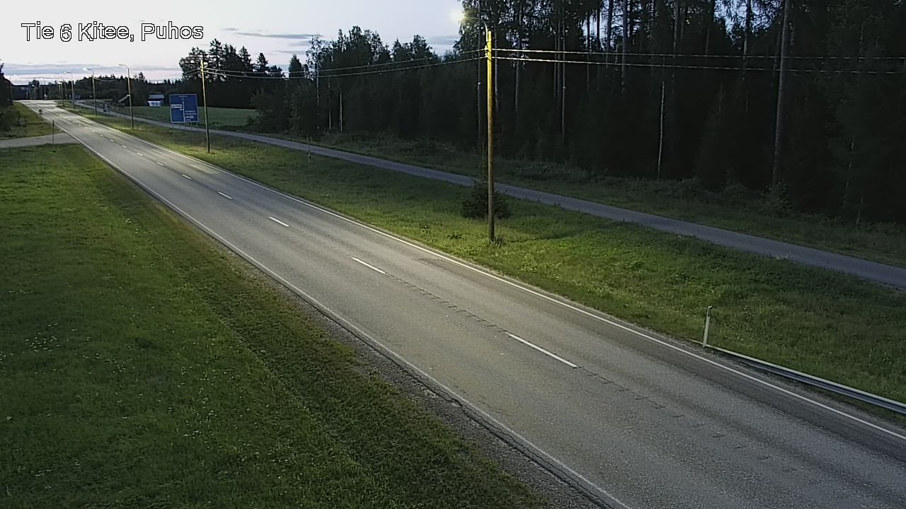 Kelikamerat Kuva Tie 6 Kitee, Puhos, Kitee, Pohjois-Karjala