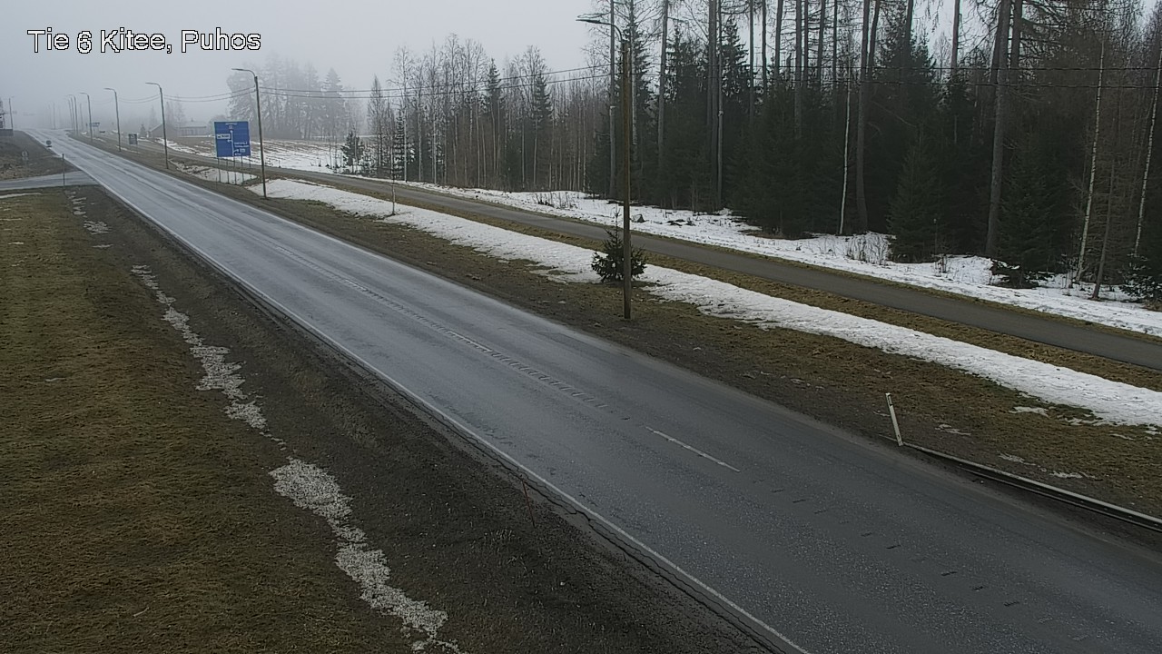 Kelikamerat Kuva Tie 6 Kitee, Puhos, Kitee, Pohjois-Karjala