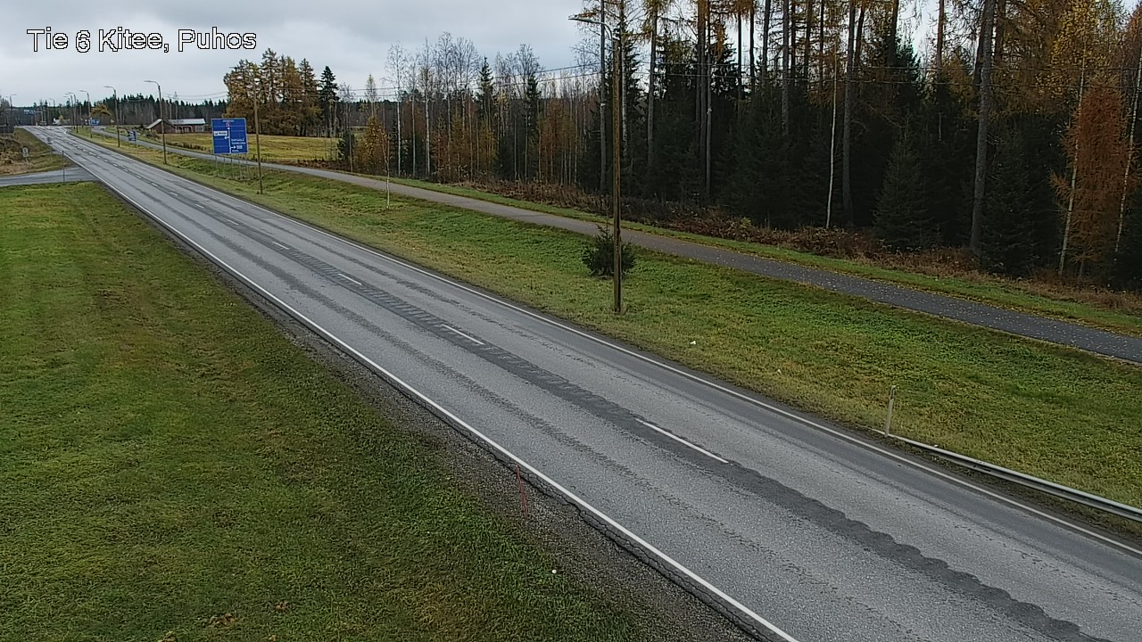 Kelikamerat Kuva Tie 6 Kitee, Puhos, Kitee, Pohjois-Karjala
