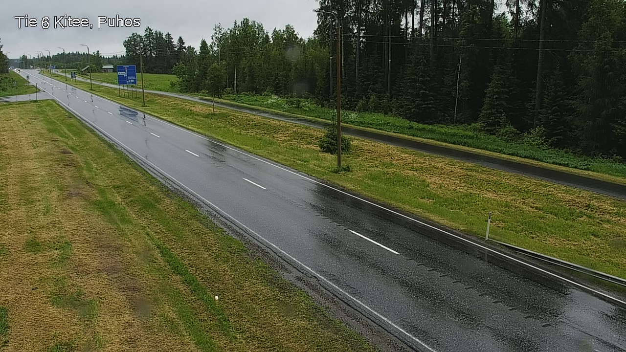 Kelikamerat Kuva Tie 6 Kitee, Puhos, Kitee, Pohjois-Karjala