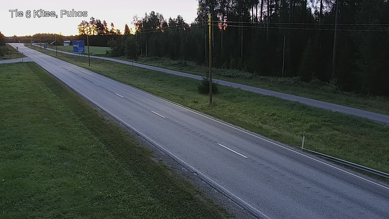 Kelikamerat Kuva Tie 6 Kitee, Puhos, Kitee, Pohjois-Karjala