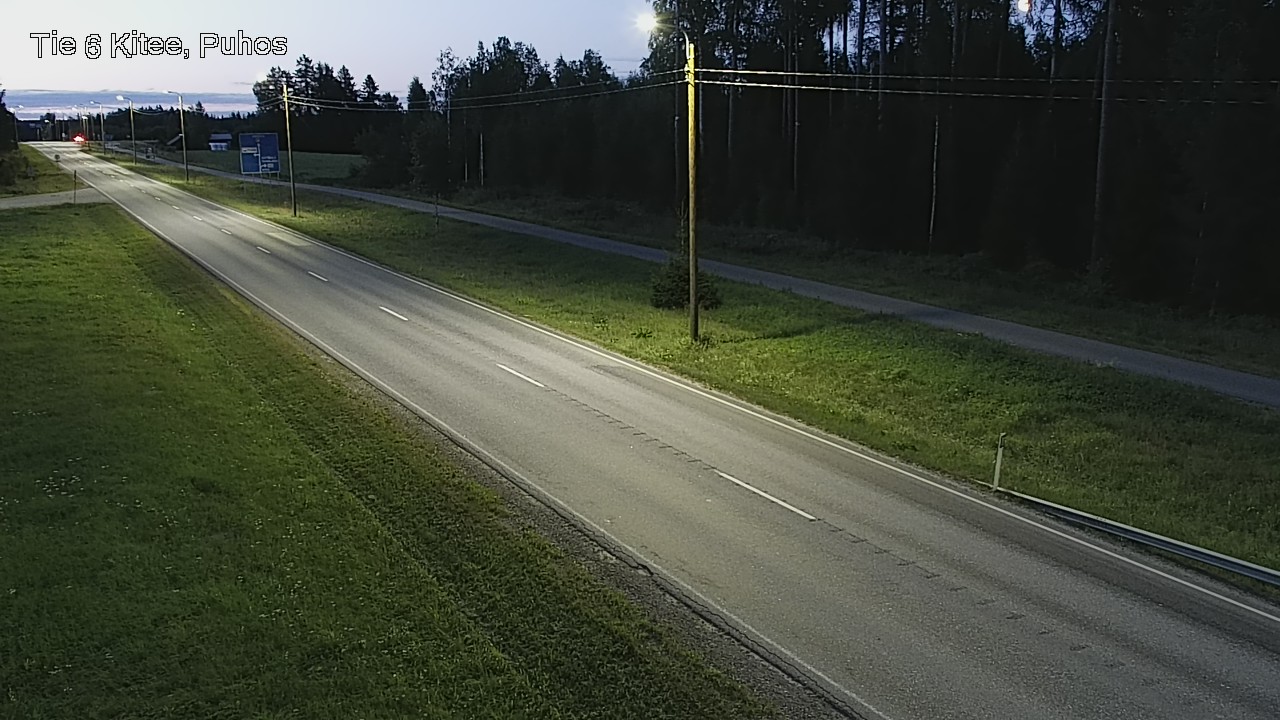 Kelikamerat Kuva Tie 6 Kitee, Puhos, Kitee, Pohjois-Karjala