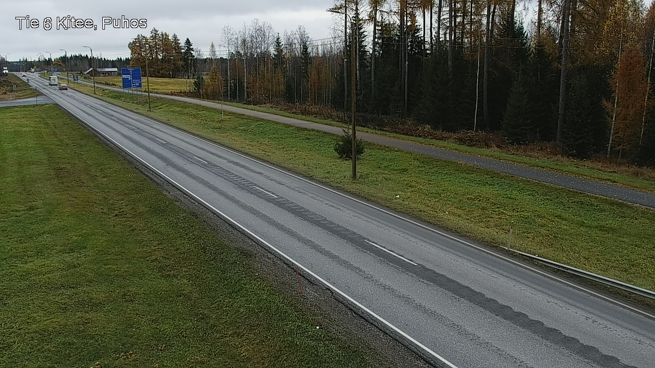 Kelikamerat Kuva Tie 6 Kitee, Puhos, Kitee, Pohjois-Karjala