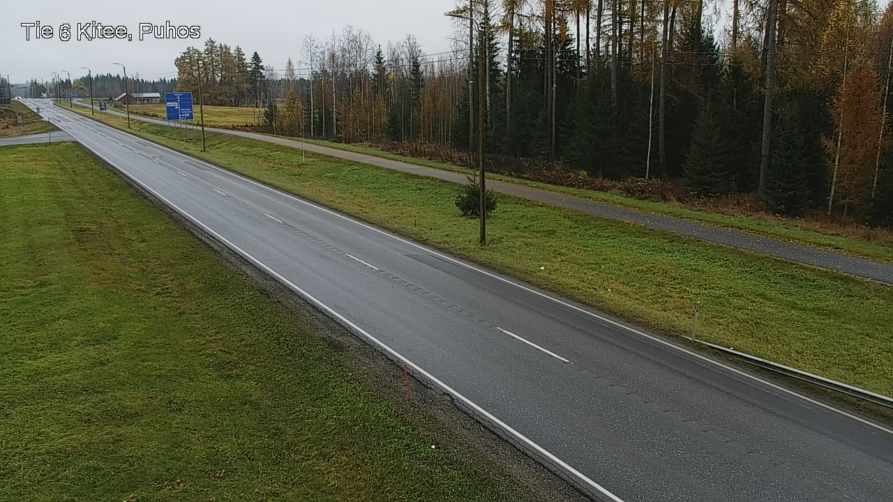 Kelikamerat Kuva Tie 6 Kitee, Puhos, Kitee, Pohjois-Karjala