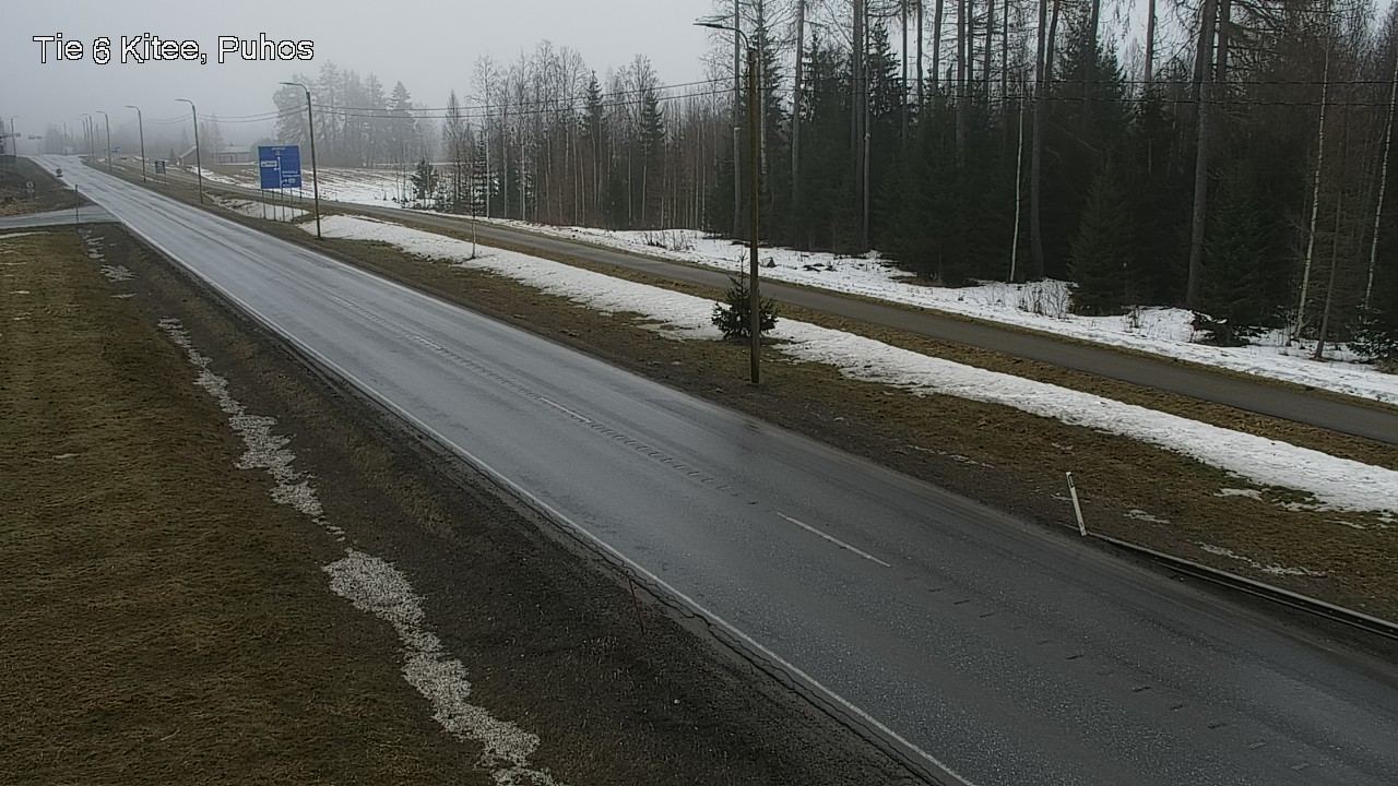 Kelikamerat Kuva Tie 6 Kitee, Puhos, Kitee, Pohjois-Karjala
