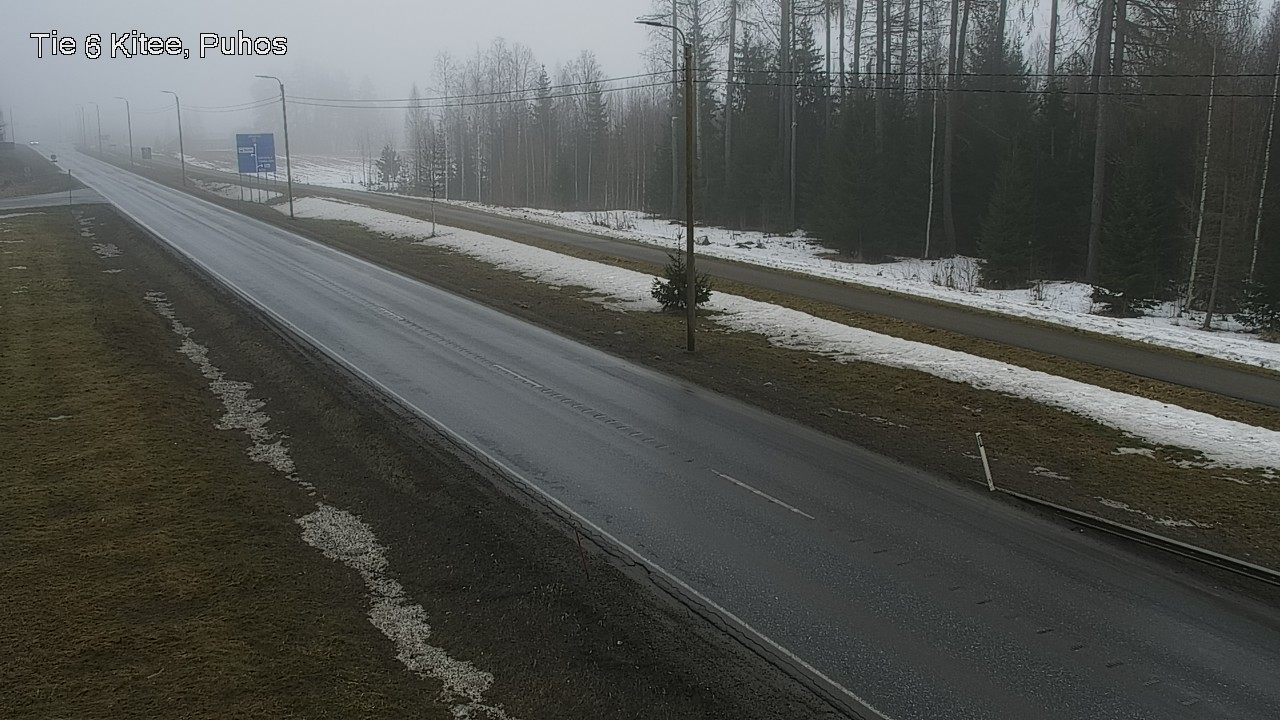 Kelikamerat Kuva Tie 6 Kitee, Puhos, Kitee, Pohjois-Karjala