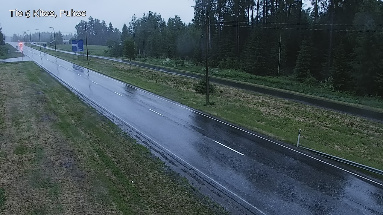 Kelikamerat Kuva Tie 6 Kitee, Puhos, Kitee, Pohjois-Karjala