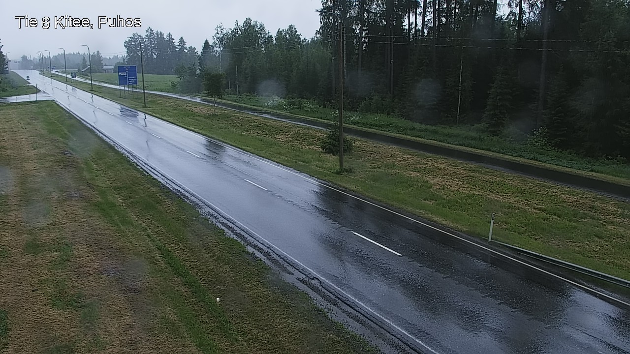 Kelikamerat Kuva Tie 6 Kitee, Puhos, Kitee, Pohjois-Karjala