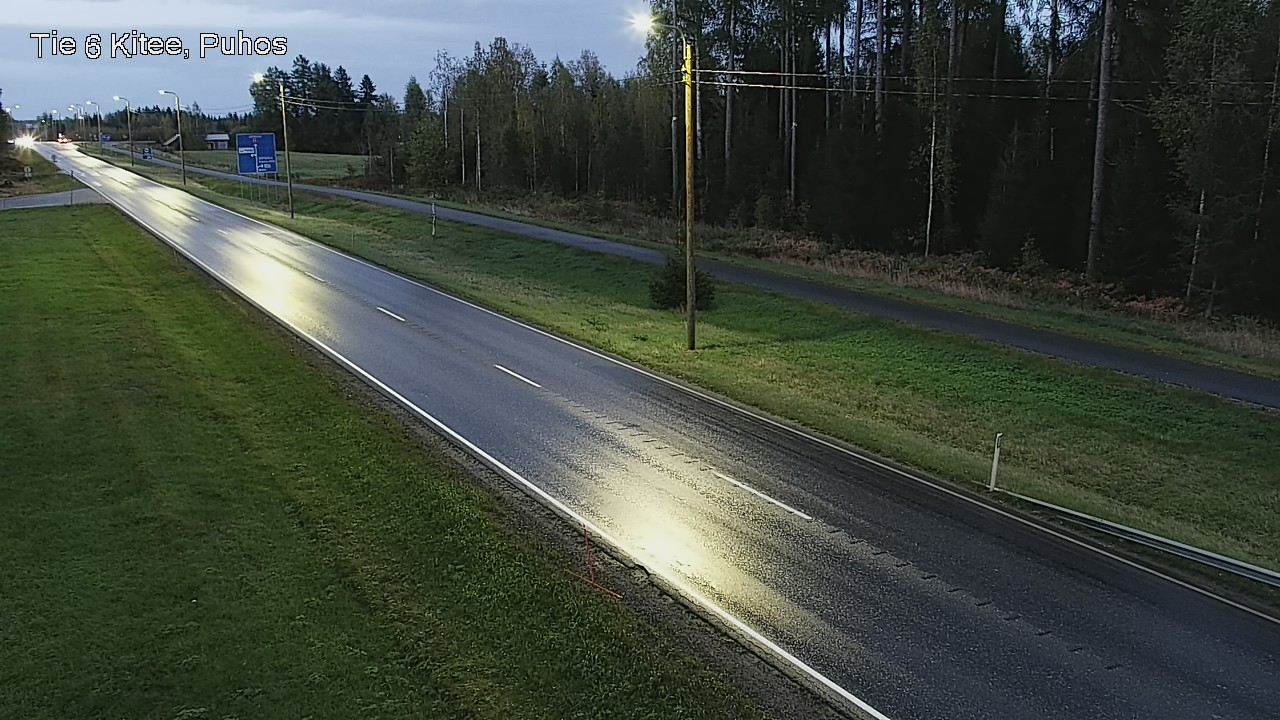 Kelikamerat Kuva Tie 6 Kitee, Puhos, Kitee, Pohjois-Karjala