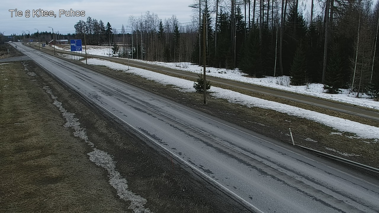 Kelikamerat Kuva Tie 6 Kitee, Puhos, Kitee, Pohjois-Karjala