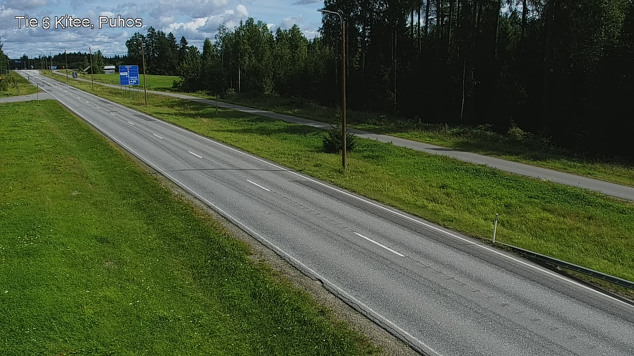 Kelikamerat Kuva Tie 6 Kitee, Puhos, Kitee, Pohjois-Karjala
