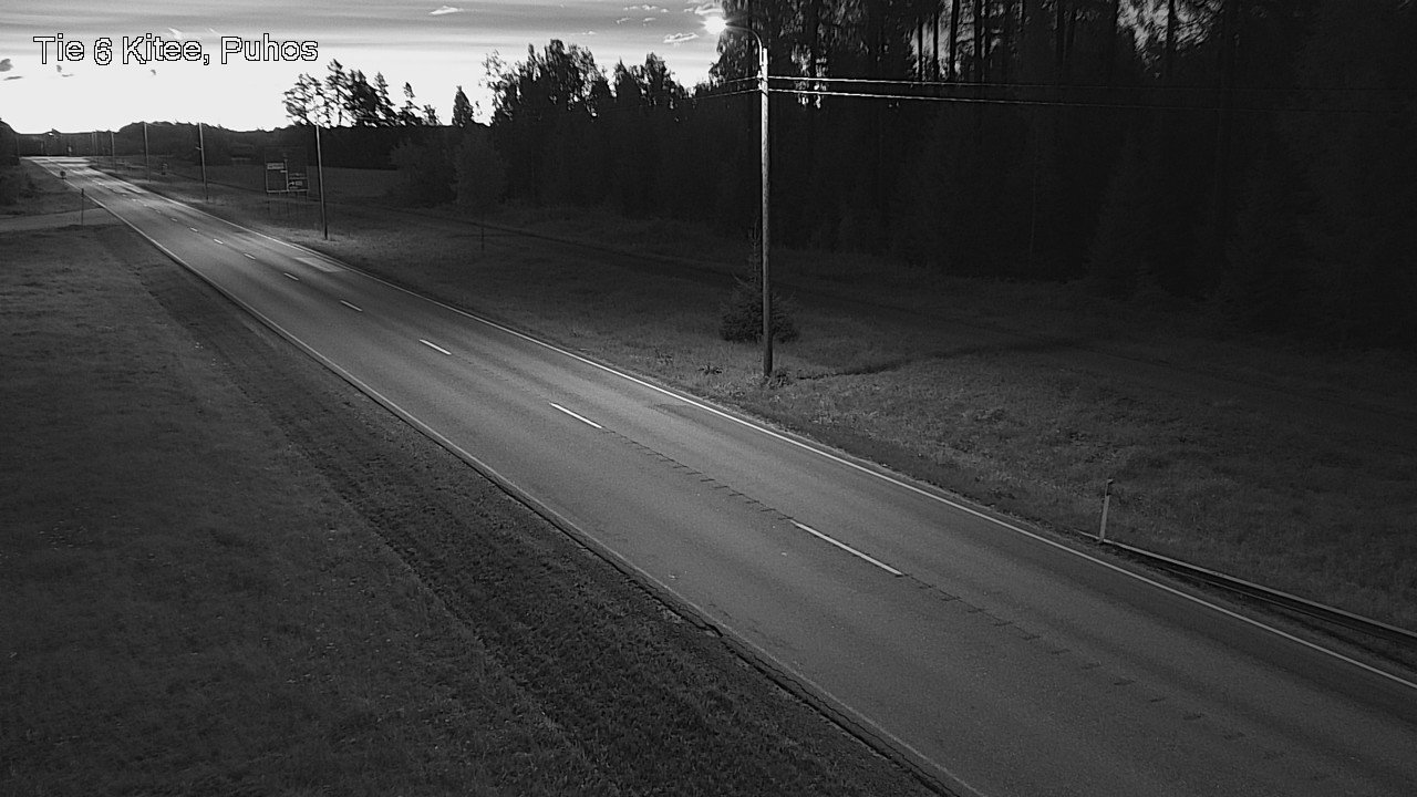 Kelikamerat Kuva Tie 6 Kitee, Puhos, Kitee, Pohjois-Karjala