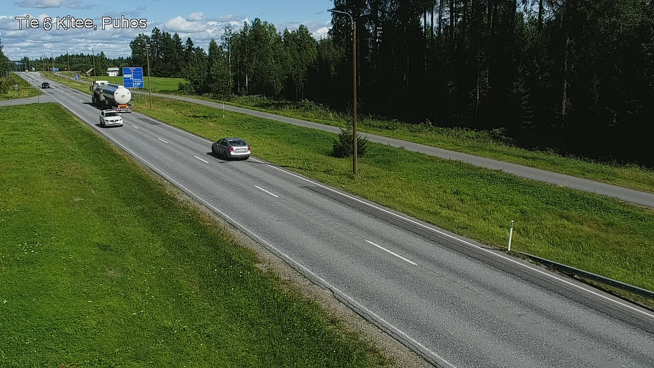 Kelikamerat Kuva Tie 6 Kitee, Puhos, Kitee, Pohjois-Karjala