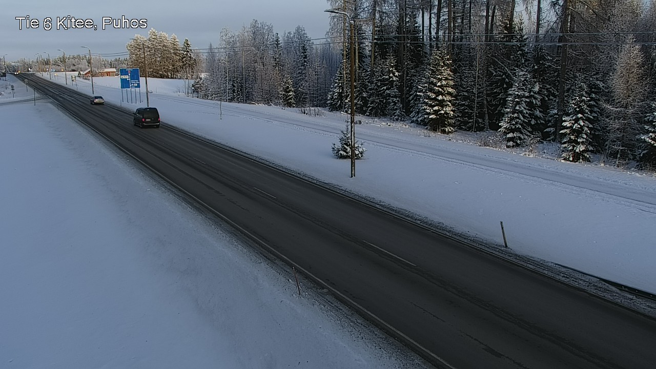 Kelikamerat Kuva Tie 6 Kitee, Puhos, Kitee, Pohjois-Karjala