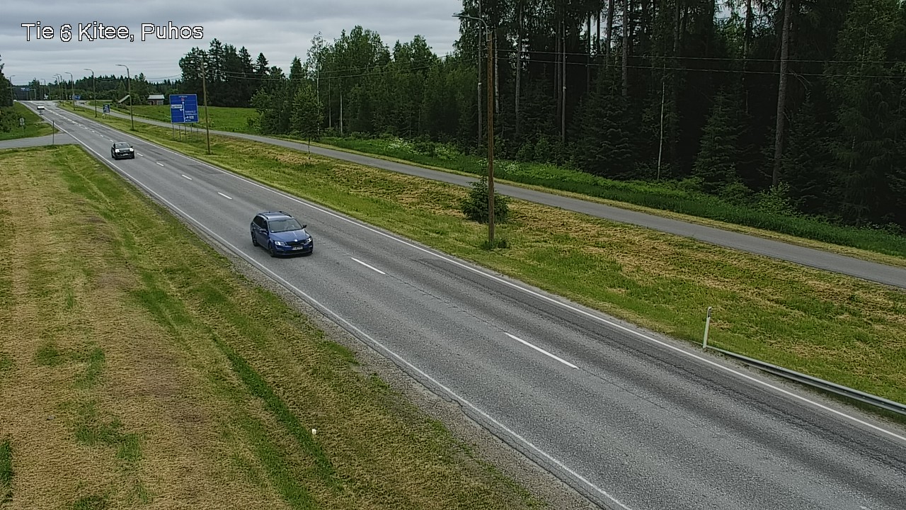 Kelikamerat Kuva Tie 6 Kitee, Puhos, Kitee, Pohjois-Karjala