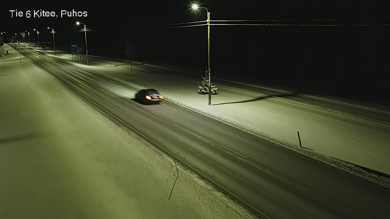 Kelikamerat Kuva Tie 6 Kitee, Puhos, Kitee, Pohjois-Karjala