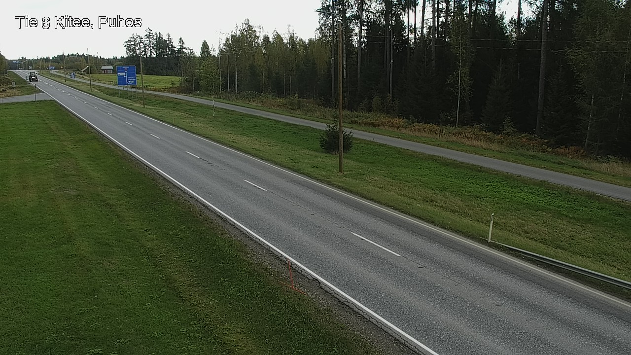 Kelikamerat Kuva Tie 6 Kitee, Puhos, Kitee, Pohjois-Karjala
