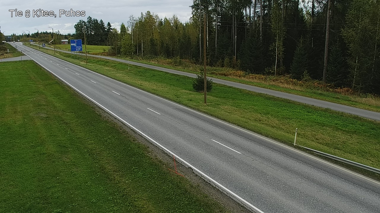 Kelikamerat Kuva Tie 6 Kitee, Puhos, Kitee, Pohjois-Karjala