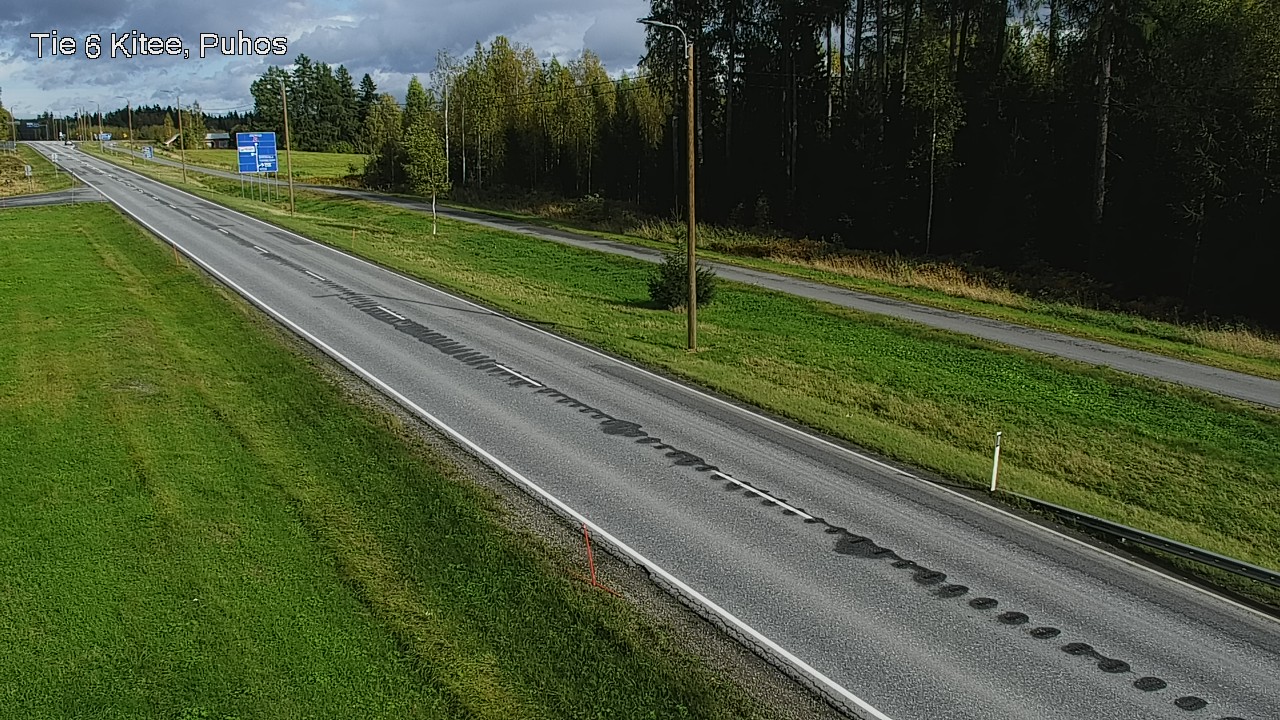 Kelikamerat Kuva Tie 6 Kitee, Puhos, Kitee, Pohjois-Karjala