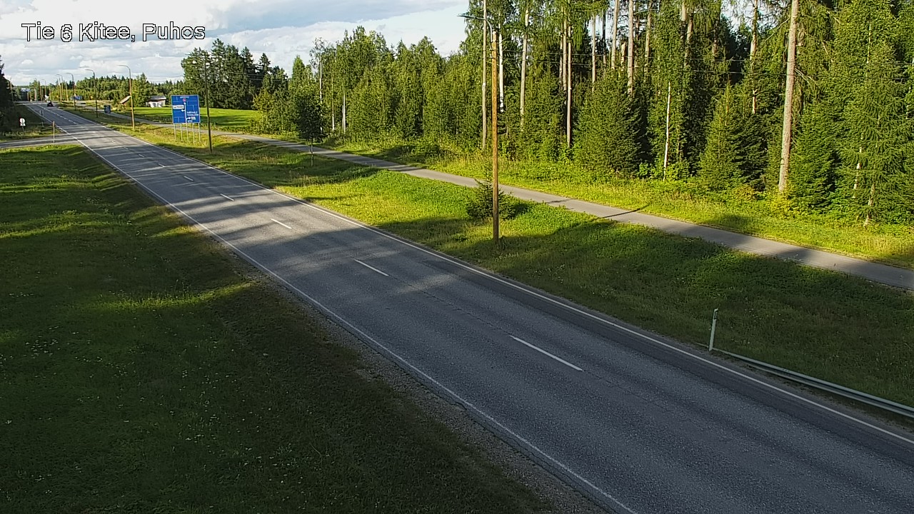 Kelikamerat Kuva Tie 6 Kitee, Puhos, Kitee, Pohjois-Karjala