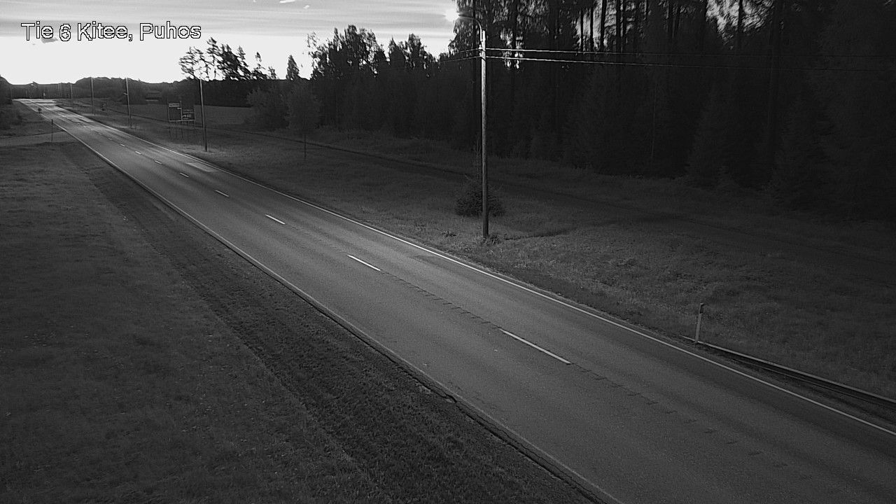 Kelikamerat Kuva Tie 6 Kitee, Puhos, Kitee, Pohjois-Karjala