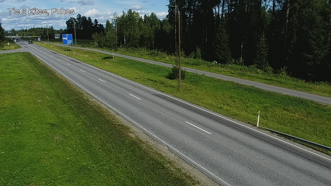 Kelikamerat Kuva Tie 6 Kitee, Puhos, Kitee, Pohjois-Karjala
