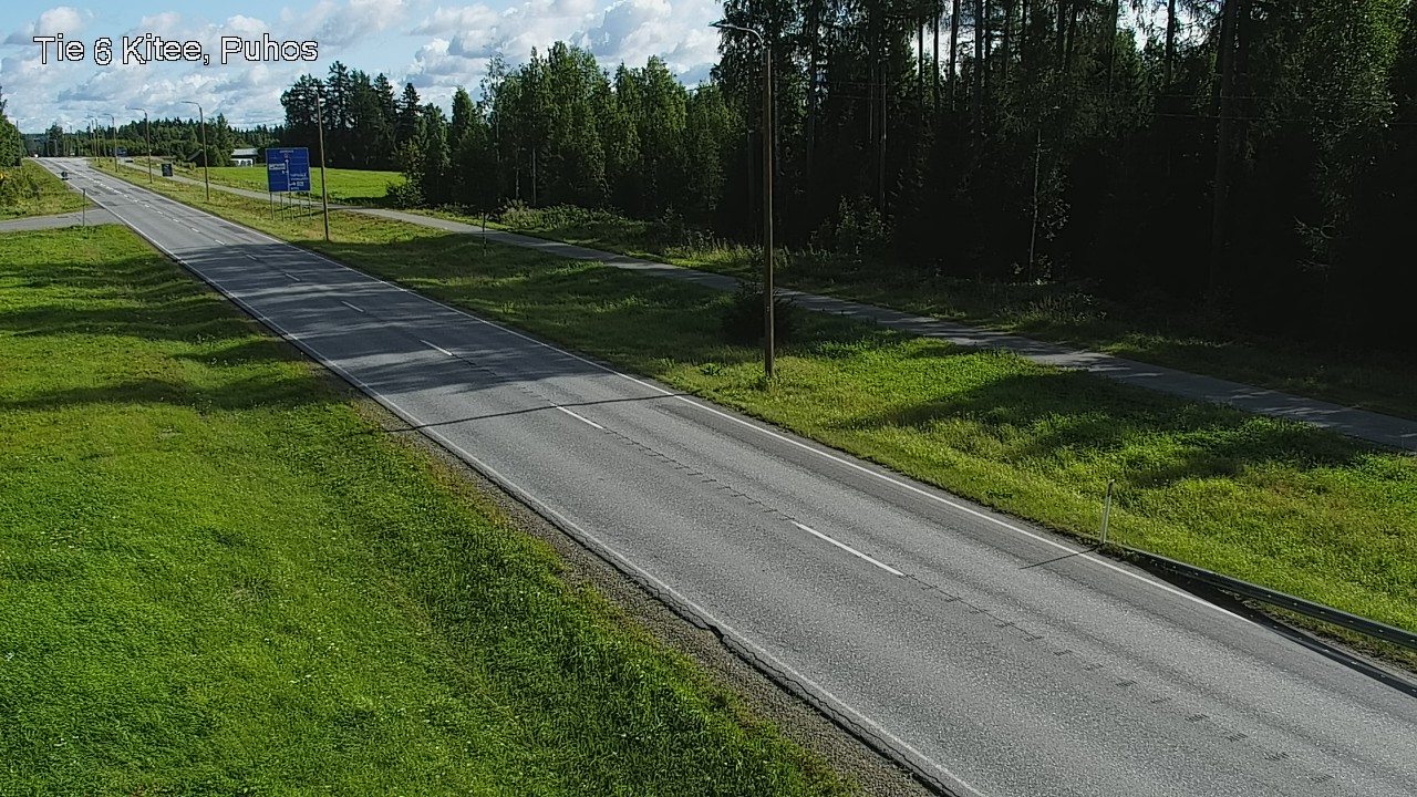 Kelikamerat Kuva Tie 6 Kitee, Puhos, Kitee, Pohjois-Karjala