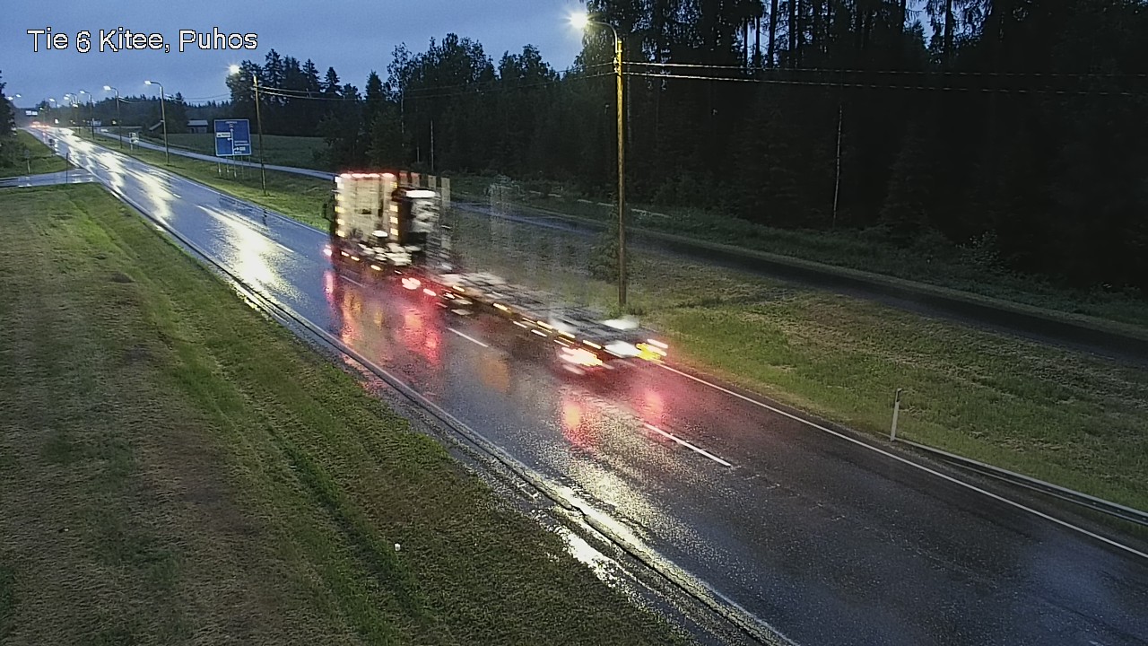 Kelikamerat Kuva Tie 6 Kitee, Puhos, Kitee, Pohjois-Karjala