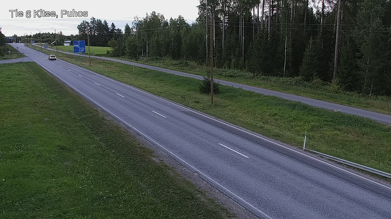 Kelikamerat Kuva Tie 6 Kitee, Puhos, Kitee, Pohjois-Karjala