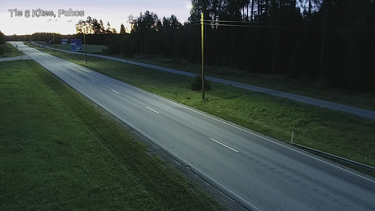Kelikamerat Kuva Tie 6 Kitee, Puhos, Kitee, Pohjois-Karjala