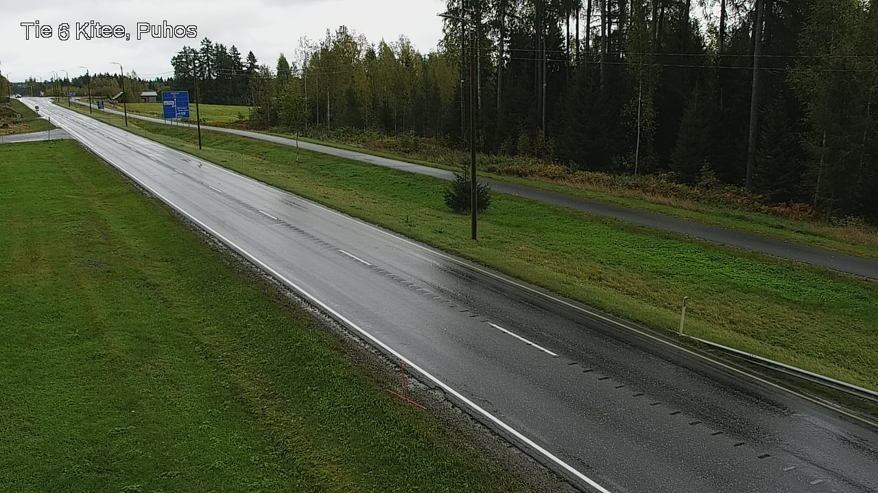 Kelikamerat Kuva Tie 6 Kitee, Puhos, Kitee, Pohjois-Karjala