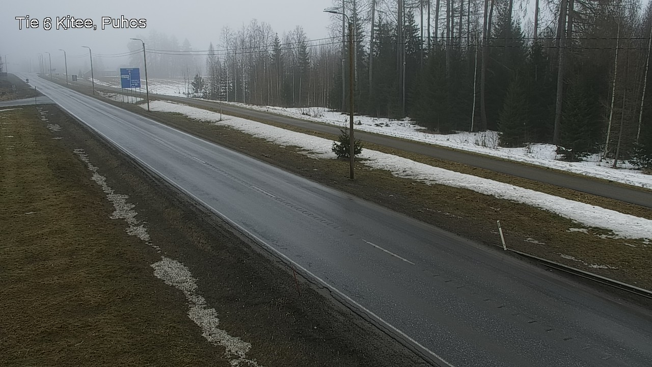 Kelikamerat Kuva Tie 6 Kitee, Puhos, Kitee, Pohjois-Karjala